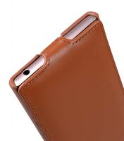 Melkco Premium Leather Case for Sony Xperia XZ1 Compact - Jacka Type (Brown CH)