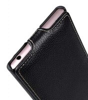 Melkco Premium Leather Case for Sony Xperia XZ1 Compact - Jacka Type (Black LC)