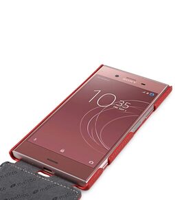 Melkco Premium Leather Case for Sony Xperia XZ1 Compact - Jacka Type (Red LC)