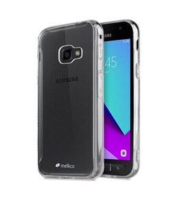 Melkco PolyUltima TPU/PC Soft Jacket Case for Samsung Galaxy Xcover 4 - (Transparent)
