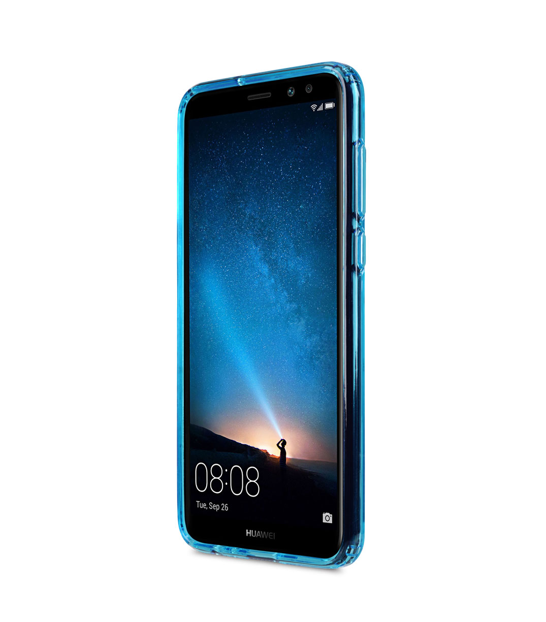 Melkco PolyUltima Case for Huawei Mate 10 Lite - (Transparent Blue)