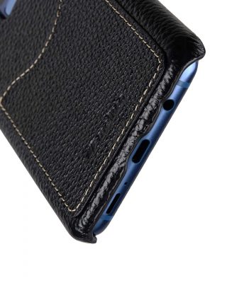 Melkco Premium Leather Card Slot Back Case for Samsung Galaxy S9 - (Black LC)Ver.2