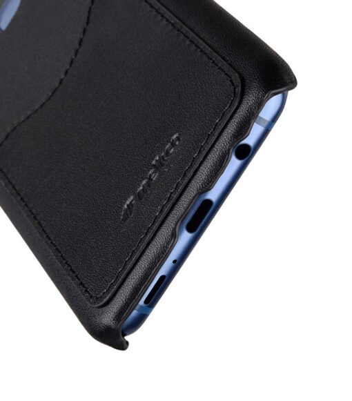 Melkco Premium Leather Card Slot Back Case for Samsung Galaxy S9 - (Black)Ver.2