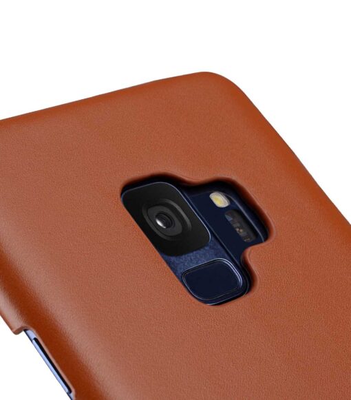 Melkco Premium Leather Card Slot Back Case for Samsung Galaxy S9 - (Brown CH)Ver.2