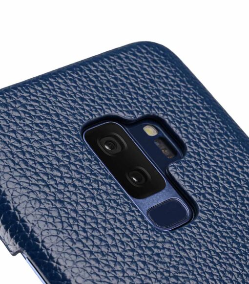 Melkco Premium Leather Card Slot Back Case for Samsung Galaxy S9 Plus - (Dark Blue LC)Ver.2