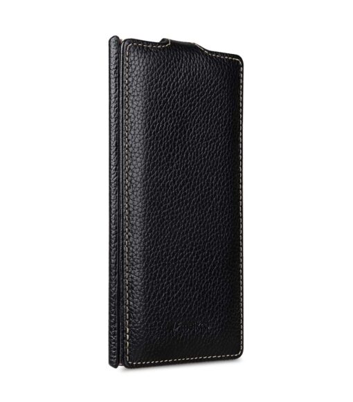 Melkco Premium Leather Case for Sony Xperia XZ1 - Jacka Type (Black LC)