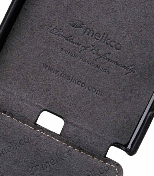 Melkco Premium Leather Case for Sony Xperia XZ1 - Jacka Type (Black LC)