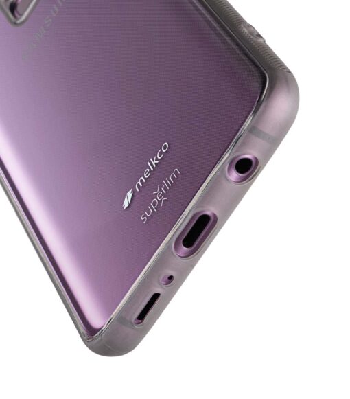 Melkco UltraThin Series Air Superlim TPU Case for Samsung Galaxy S9 Plus - (Transparent Grey)