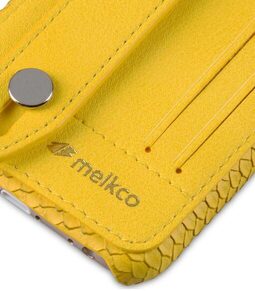 Melkco Fashion Python Skin Series leather case for iPhone 6s (Yellow)