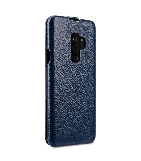 Melkco Premium Leather Case for Samsung Galaxy S9 - Jacka Type (Dark Blue LC)