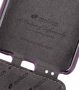 Melkco Premium Leather Case for Samsung Galaxy S9 - Jacka Type (Purple LC)