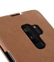 Melkco Premium Leather Case for Samsung Galaxy S9 Plus - Jacka Type (Classic Vintage Brown)