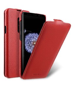 Melkco Premium Leather Case for Samsung Galaxy S9 Plus - Jacka Type (Red LC)
