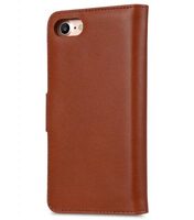 Melkco Permium Leather Case For Apple iPhone 7 / 8 (4.7") - Alphard Type (Orange Brown)