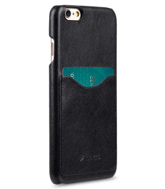 Melkco Mini PU Case Card Slot Snap Covers (Ver.2) for Apple iPhone 6 (4.7") - Black PU