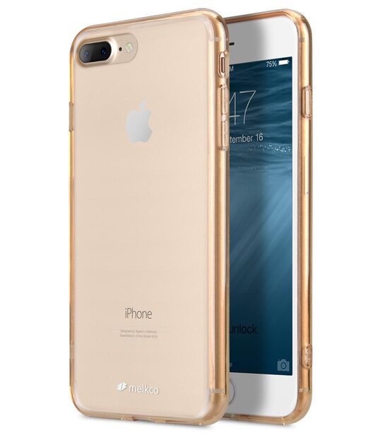 Melkco PolyUltima Case for Apple iPhone 7 / 8 Plus (5.5") - Transparent Gold