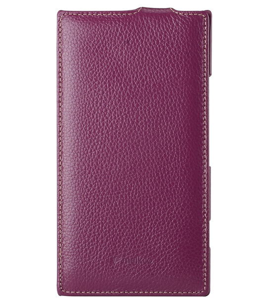 Melkco Premium Leather Case for Nokia Lumia 1520 / 1520.2 / Bandit / Beastie - Jacka (Purple LC)