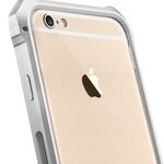 Melkco Edge Back Bumper for Apple iPhone 6 (4.7") - Metallic White