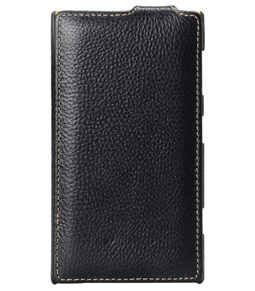 Melkco Premium Leather Case for Nokia Lumia 1020 - Jacka Type (Black LC)