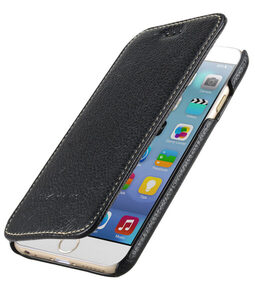 Melkco Premium Leather Cases for Apple iPhone 6 (4.7") - Face Cover Book Type (Ver.3) (Black LC)