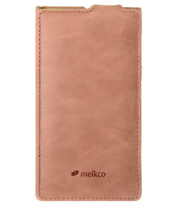 Melkco Premium Leather Case for Nokia Lumia 1020 - Jacka Type - (Classic Vintage Brown)