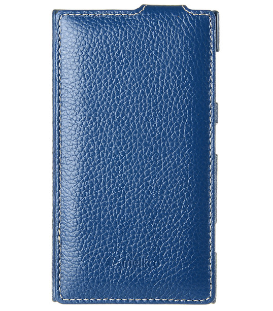 Melkco Premium Leather Case for Nokia Lumia 1020 - Jacka Type (Dark Blue LC)