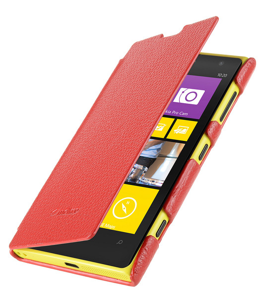 Premium Leather Case for Nokia Lumia 1020 - Face Cover Book Type (Ver.2)