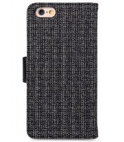 Melkco Premium Leather Case Western Black Series for Apple iPhone 6S - 4.7" Case - (Find Grid)