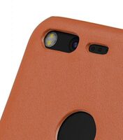 Melkco Premium Leather Snap Cover for Google Pixel (Brown)