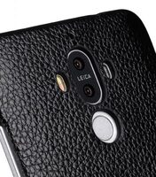 Melkco Snap Cover Series Lai Chee Pattern Premium Leather Snap Cover Case for Huawei Mate 9 - ( Black LC )