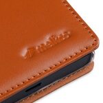 Melkco Premium Leather Case for Sony Xperia X Compact - Wallet Book Type with Stand Function (Brown)