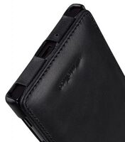 Melkco Premium Leather Case for Sony Xperia XZ - Jacka Type (Vintage Black)