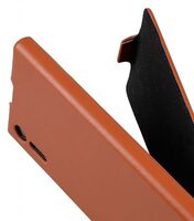 Melkco Premium Leather Case for Sony Xperia XZ - Jacka Type (Brown)