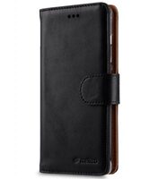 Melkco Premium Genuine Leather Case For Xiaomi Mi 5 - Wallet Book Type With Stand Function (Traditional Vintage Black)