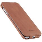 Melkco Premium Leather Cases for Samsung Galaxy S6 Edge - Jacka Type (Classic Vintage Brown)