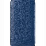 Melkco Premium Leather Cases for Samsung Galaxy S6 Edge - Jacka Type (Dark Blue LC)