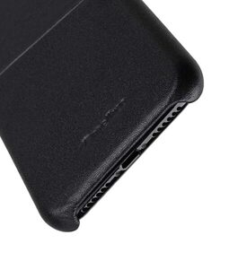 Melkco Elite Series Premium Leather Coaming Pocket Case for Apple iPhone X - (Black)
