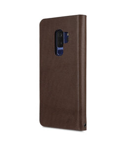 Melkco Fashion Cocktail Series Premium Leather Slim Flip Type Case for Samsung Galaxy S9 Plus - (Brown)