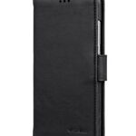 Melkco Mini PU Leather Case For Xiaomi Redmi Note 3 - Face Cover Book Type (Ver.3) (Classic Vintage Black PU)