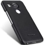 Melkco Premium Genuine Leather Snap Cover Case For LG Nexus 5X (Traditional Vintage Black)