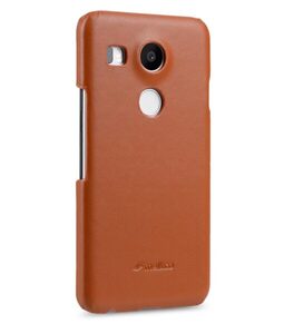 Melkco Premium Genuine Leather Snap Cover Case For LG Nexus 5X (Traditional Vintage Brown)