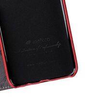 Melkco Premium Leather Backpack for Samsung Galaxy S8 - Wallet Book Type ( Red LC )