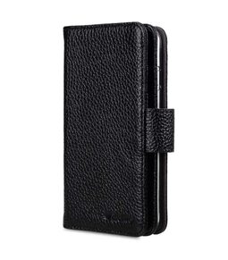 Melkco Premium Leather Case for Apple iPhone 7 /8(4.7") - Wallet Plus Book Type (Black LC)