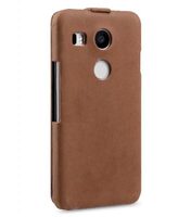 Melkco Premium Leather Case for LG Nexus 5X - Jacka Type (Classic Vintage Brown)