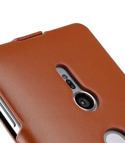 Melkco Premium Leather Case for Sony Xperia XZ2 - Jacka Type (Brown CH)