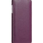 Melkco Premium Leather Cases for Samsung Galaxy S6 Edge - Jacka Type (Purple LC)