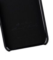Melkco PU Leather Triple Card Slots Back Cover Case for Apple iPhone X - (Black)
