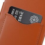 Premium Leather Card Slot Snap Cover for Nokia 6 - (Brown CH) Ver.2