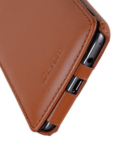 Premium Leather Case for One Plus 3 / 3T - Jacka Type (Brown CH)