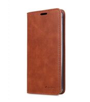 Book Type Series PU Leather Case for LG G6 - Livia Book Type (Brown)